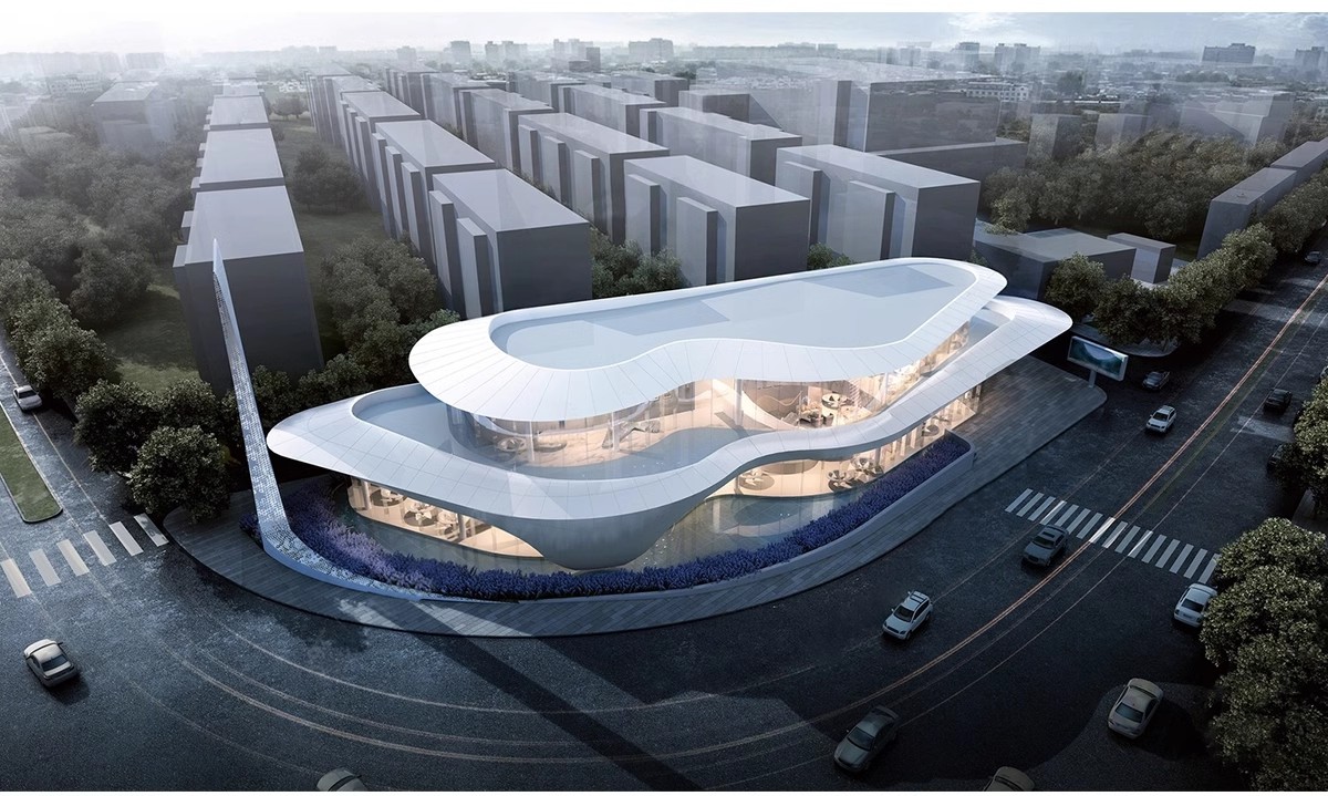 图片[21]-异形圆形建筑SU模型曲线展览馆美术馆艺术文化场馆科技馆草图大师-大怪兽分享