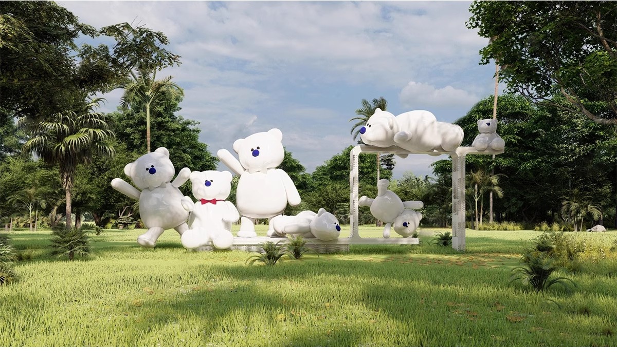 图片[21]-商业街卡通动物雕塑su模型商业广场公园景观小品熊猫麋鹿草图大师-大怪兽分享