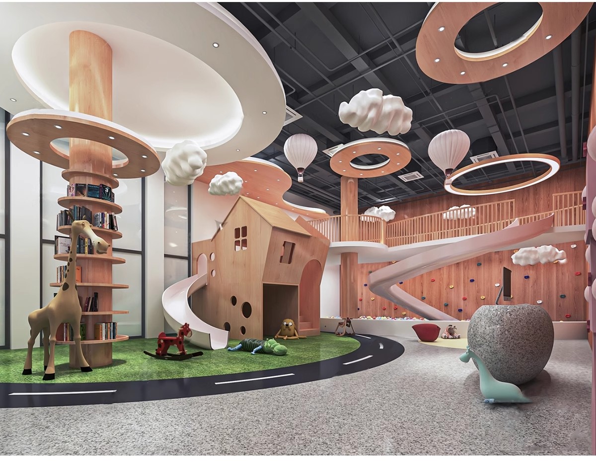 图片[20]-草图大师商场室内儿童乐园游乐场淘气堡设施城堡海洋球设备SU模型-大怪兽分享