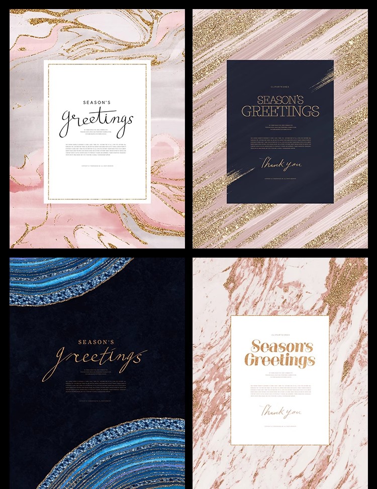 图片[3]-YQ-20高端鎏金纹理背景婚礼邀请函卡片贺卡海报PSD设计素材模板图-大怪兽分享