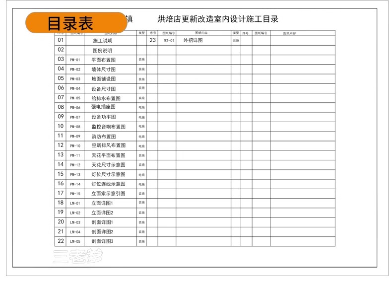 图片[22]-甜品烘焙店面蛋糕包店CAD施工图 平面布置布局店铺工装纸方案图库-大怪兽分享