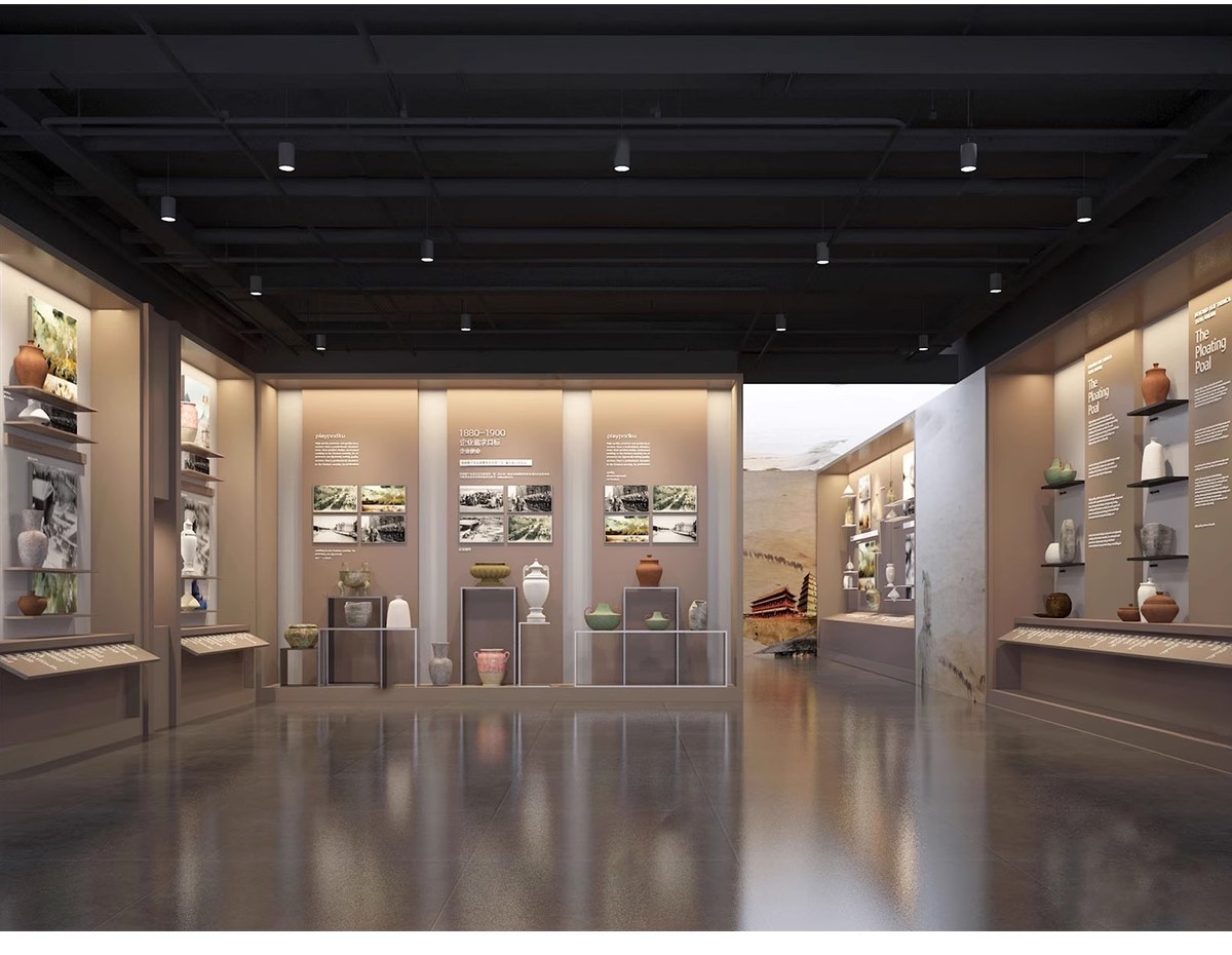 图片[20]-博物馆展厅设计3D模型 中式现代商业展馆科技馆产品展示3Dmax素材-大怪兽分享