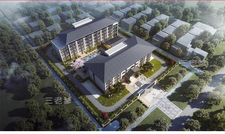图片[21]-现代社区养老院建筑福利院疗养中心老年住宅公寓草图大师SU模型库-大怪兽分享