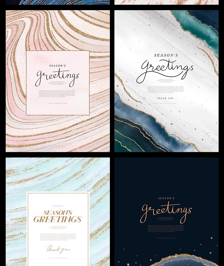 图片[4]-YQ-20高端鎏金纹理背景婚礼邀请函卡片贺卡海报PSD设计素材模板图-大怪兽分享