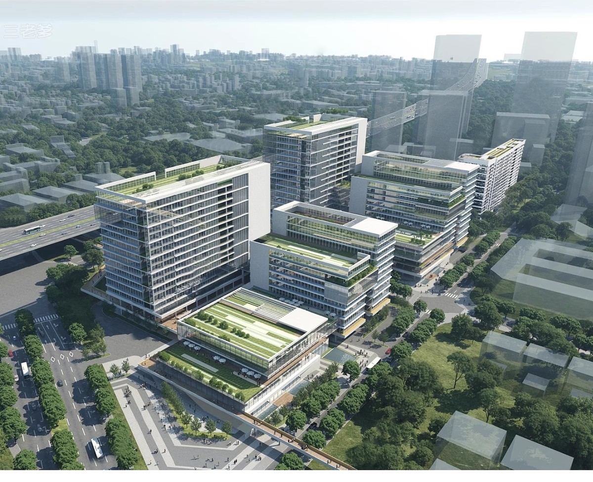 图片[23]-工业园产业园厂房SU模型厂区办公楼工厂改造sketchup建筑设计素材-大怪兽分享