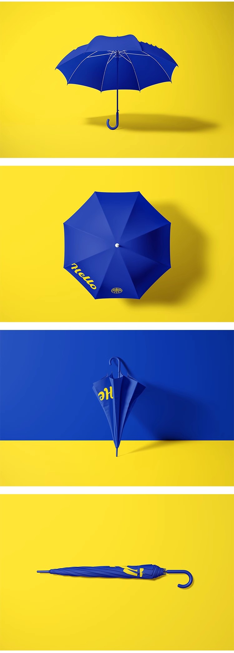 图片[6]-雨伞太阳伞遮阳伞文创产品LOGO效果展示贴图样机PSD设计素材模板-大怪兽分享