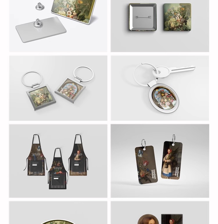 图片[9]-文创提案书包口罩艺术品牌VI应用周边设计作品展示样机PSD素材PS-大怪兽分享