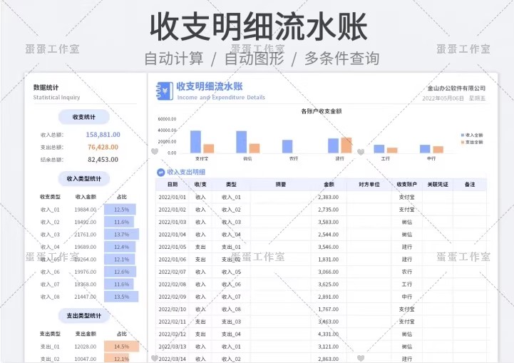 图片[20]-财务报表收入支出明细统计管理查询餐厅酒店个人企业店铺家庭饭店-大怪兽分享