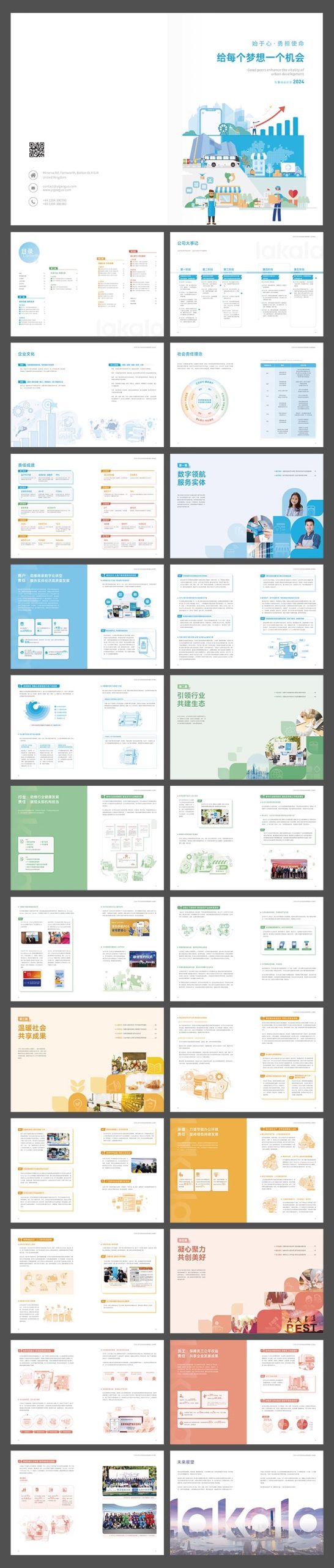 图片[3]-25P互联网科技环保公司企业产品介绍宣传画册手册AI设计素材模板-大怪兽分享