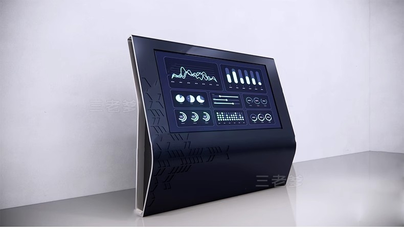 图片[23]-商场导购机展厅触屏一体机医院挂号机银行取款机SU模型草图大师-大怪兽分享