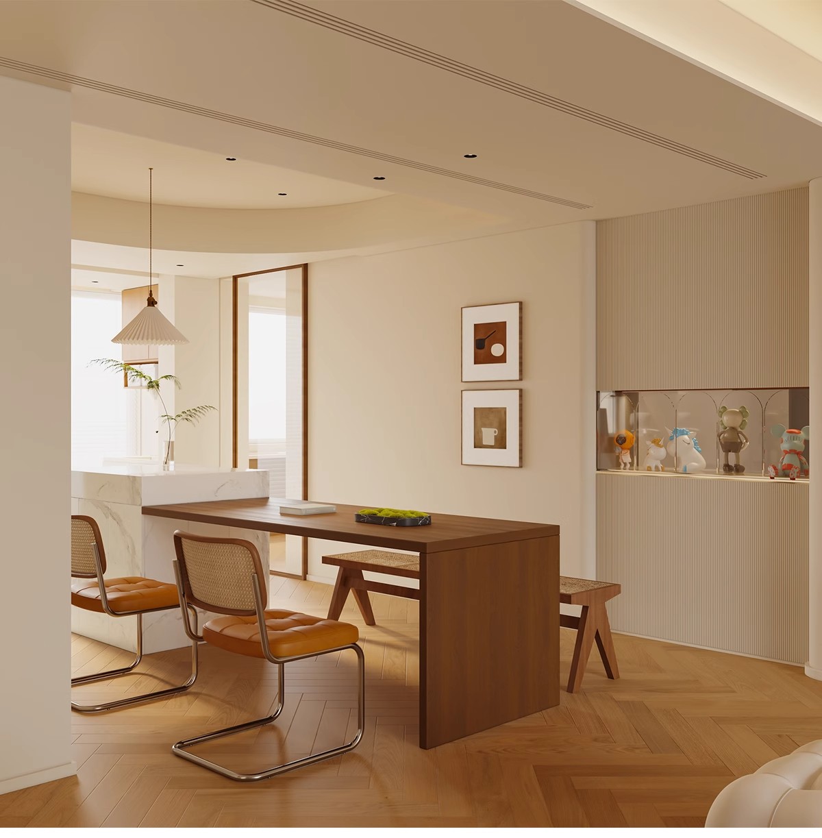 图片[20]-一居室两二居室一厅小户型装修设计实景效果图现代室内参考图全屋-大怪兽分享