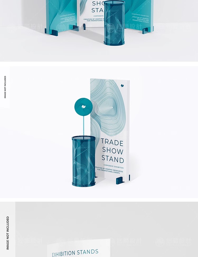 图片[12]-21款现代展会展览活动展台易拉宝海报智能贴图样机PS设计素材模板-大怪兽分享