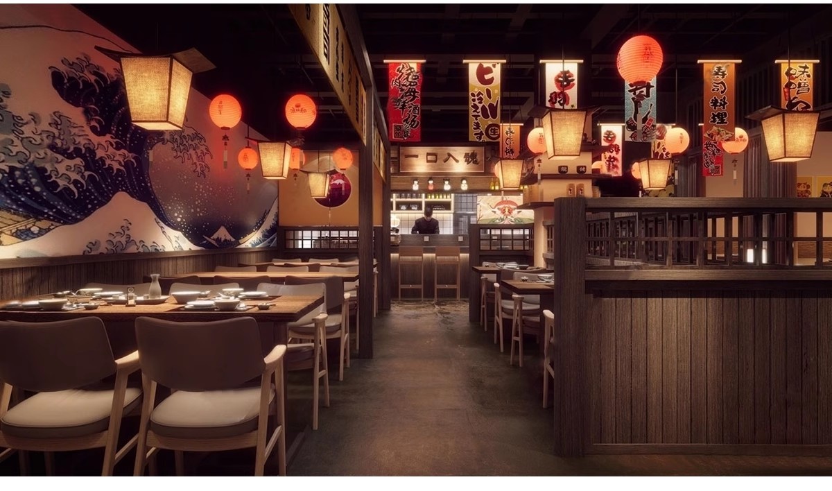 图片[23]-草图大师日式餐厅日韩料理店居酒屋餐饮店铺门头室内设计SU模型库-大怪兽分享