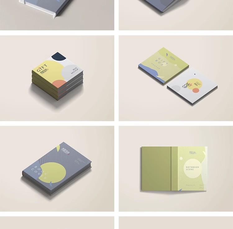图片[7]-142款书本书籍笔记本画册杂志封面VI展示智能贴图样机PSD设计素材-大怪兽分享