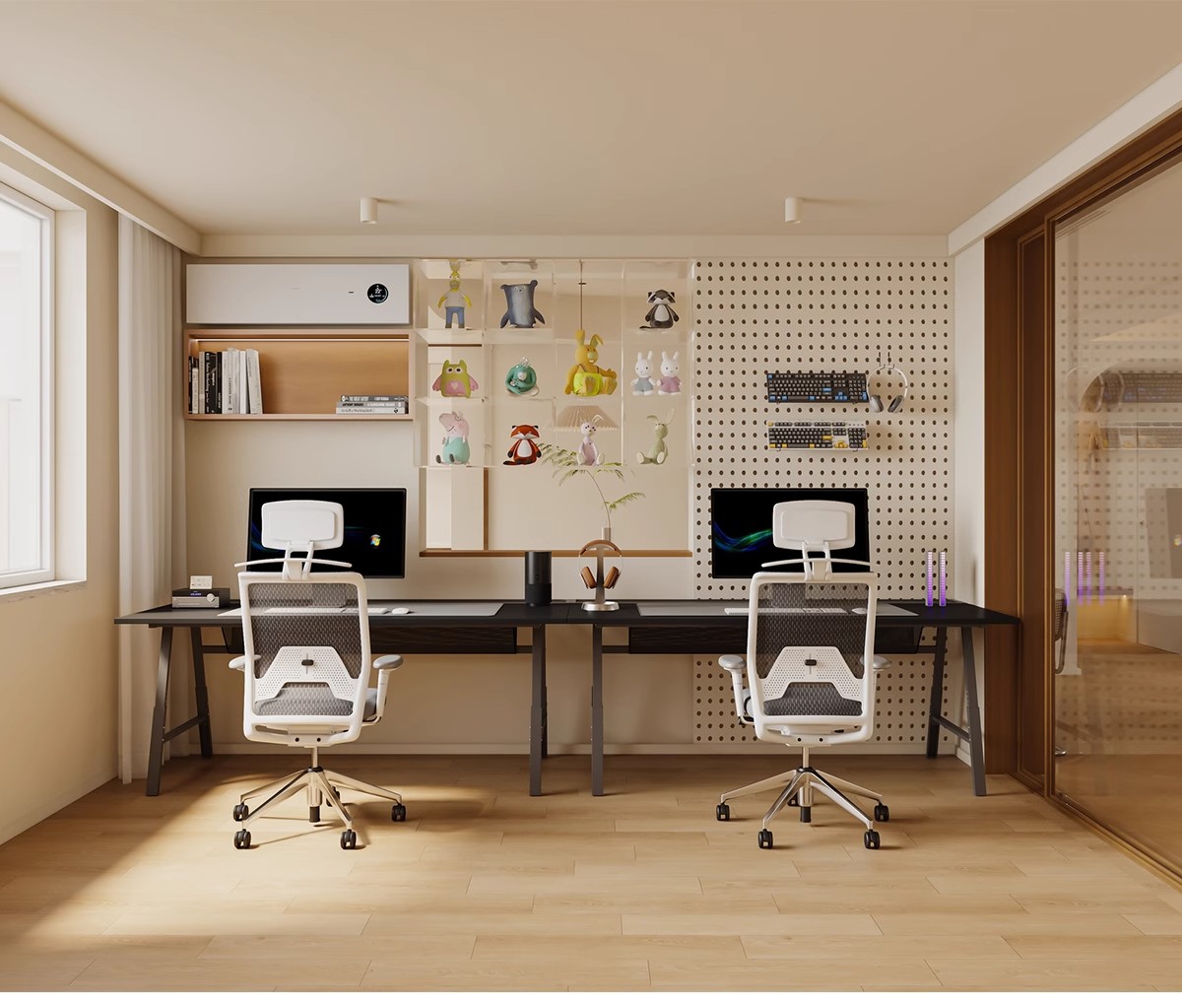 图片[21]-一居室两二居室一厅小户型装修设计实景效果图现代室内参考图全屋-大怪兽分享