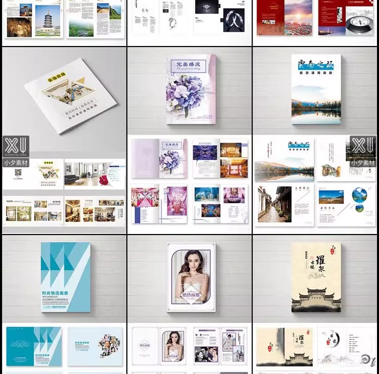 图片[20]-企业公司产品宣传毕业生设计画册排版模板 PSD/AI/CDR设计素材-大怪兽分享