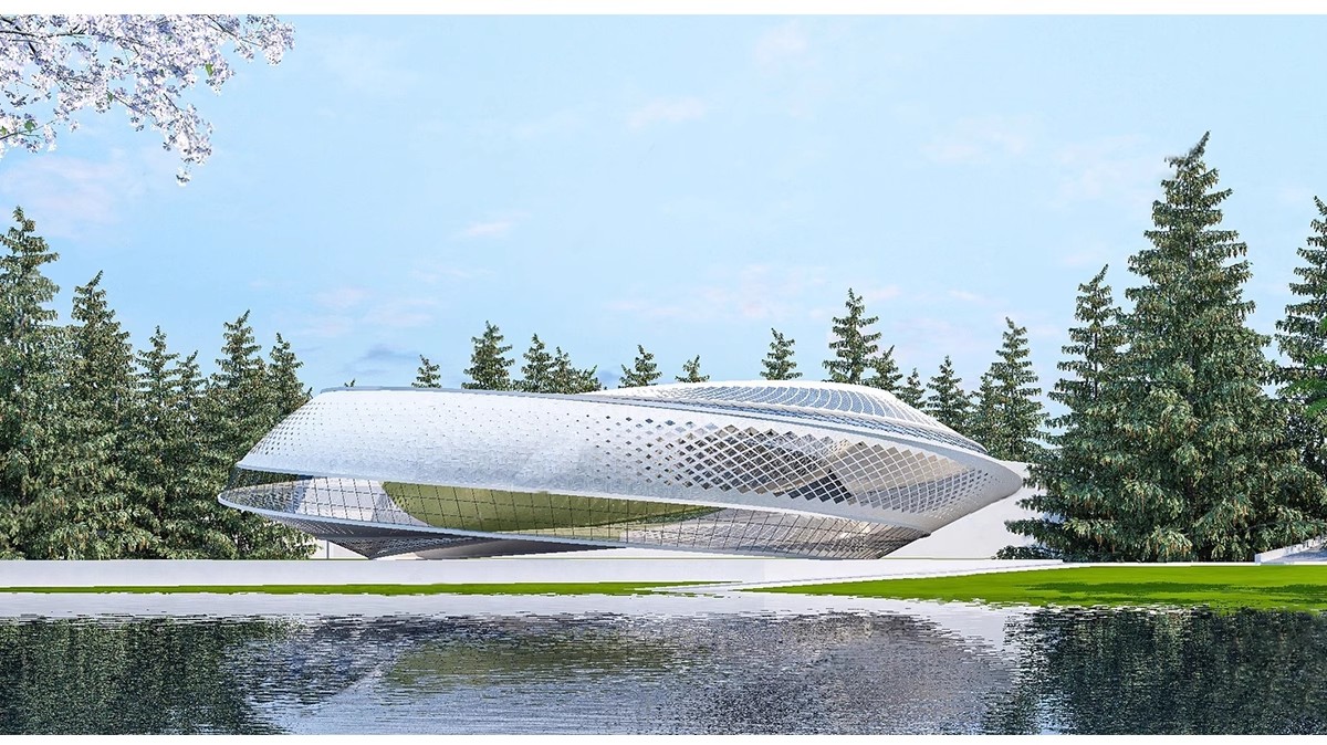 图片[24]-异形圆形建筑SU模型曲线展览馆美术馆艺术文化场馆科技馆草图大师-大怪兽分享