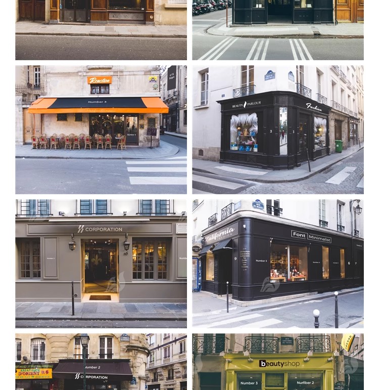 图片[10]-店面门店奶茶门头样机商铺主视觉店招VI贴图logo展示PSD设计素材-大怪兽分享