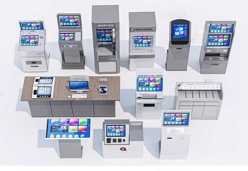 图片[25]-商场导购机展厅触屏一体机医院挂号机银行取款机SU模型草图大师-大怪兽分享