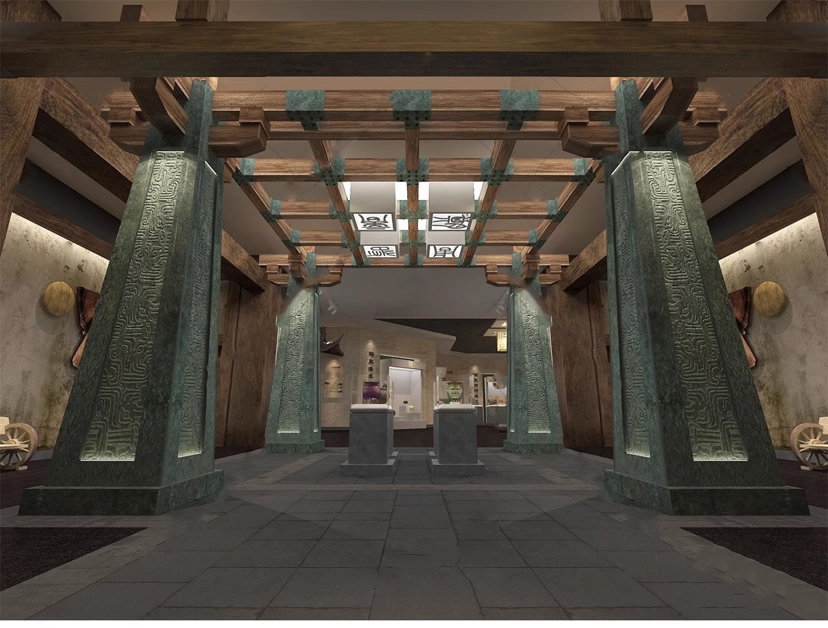 图片[24]-博物馆展厅设计3D模型 中式现代商业展馆科技馆产品展示3Dmax素材-大怪兽分享
