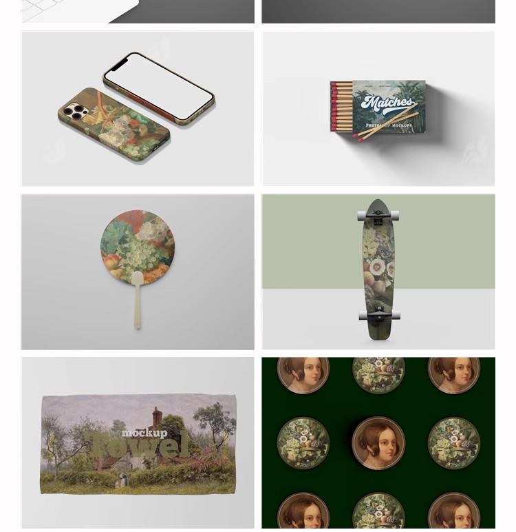 图片[12]-文创提案书包口罩艺术品牌VI应用周边设计作品展示样机PSD素材PS-大怪兽分享