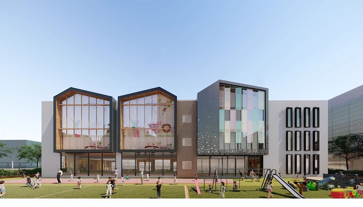 图片[25]-幼儿园景观建筑园林户外活动场地教学学校外观su模型草图大师素材-大怪兽分享