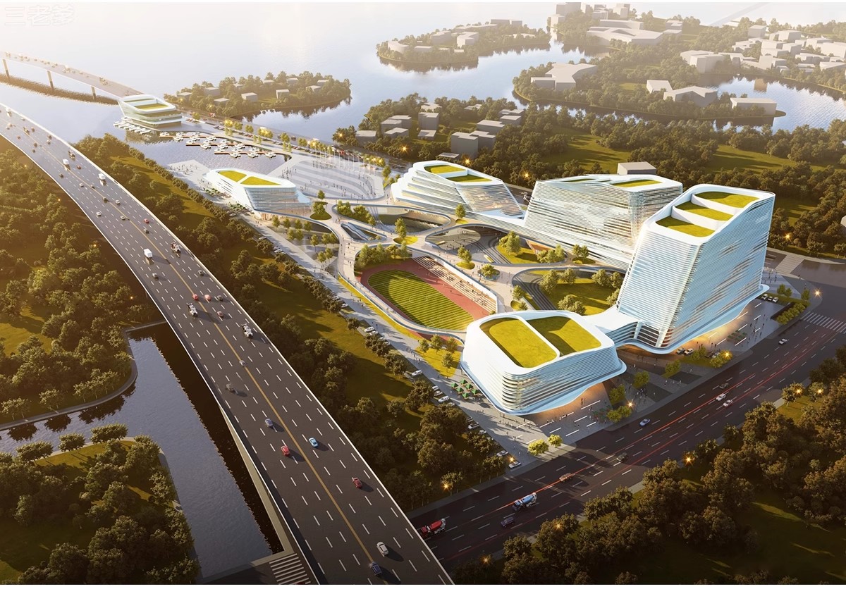 图片[27]-工业园产业园厂房SU模型厂区办公楼工厂改造sketchup建筑设计素材-大怪兽分享