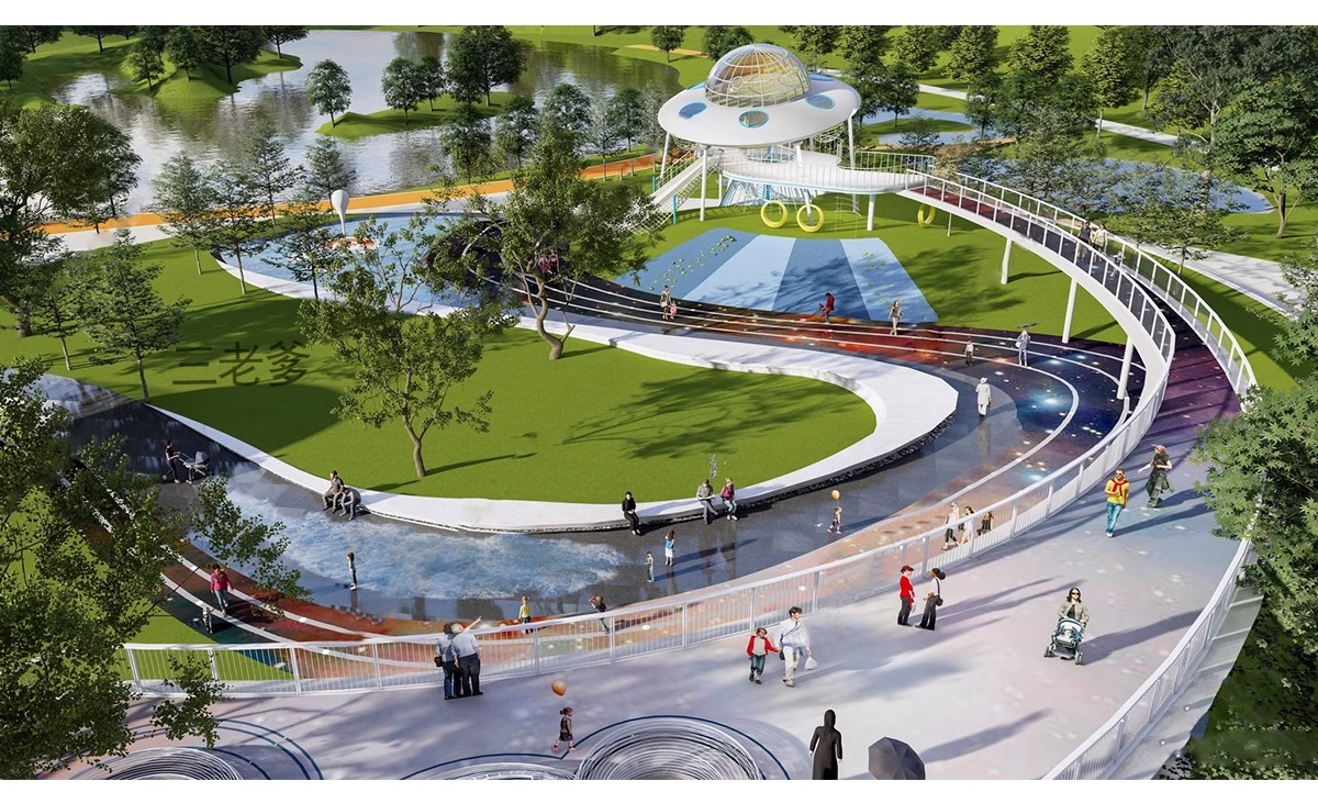 图片[23]-草图大师模型SU园林景观设计 公园广场小区学校室外SketchUp素材-大怪兽分享