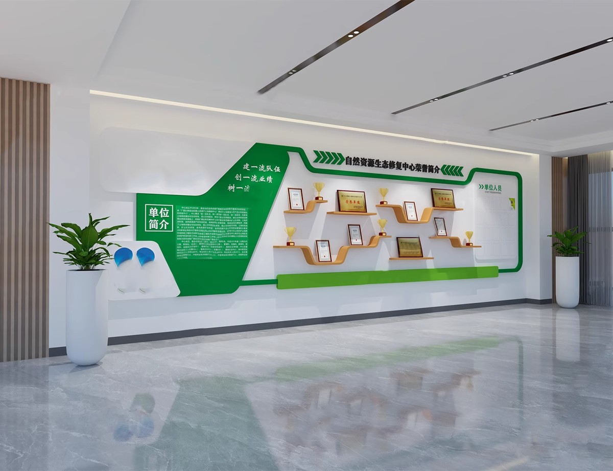 图片[27]-2025现代企业发展宣传文化墙3D模型员工业绩墙报3Dmax源文件素材-大怪兽分享