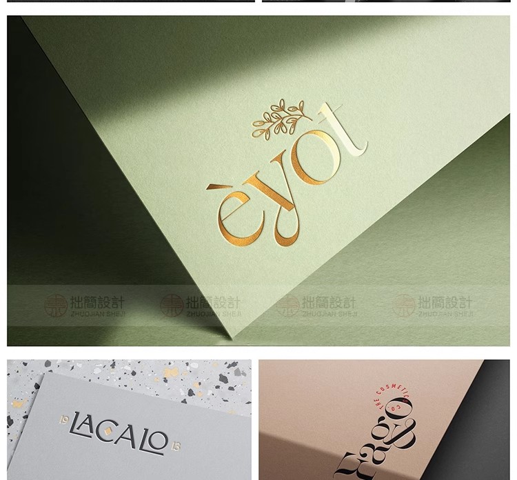 图片[8]-高档名片标志logo烫金压痕印刷工艺效果展示样机PSD设计素材模板-大怪兽分享