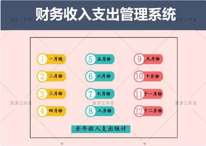 图片[25]-财务报表收入支出明细统计管理查询餐厅酒店个人企业店铺家庭饭店-大怪兽分享