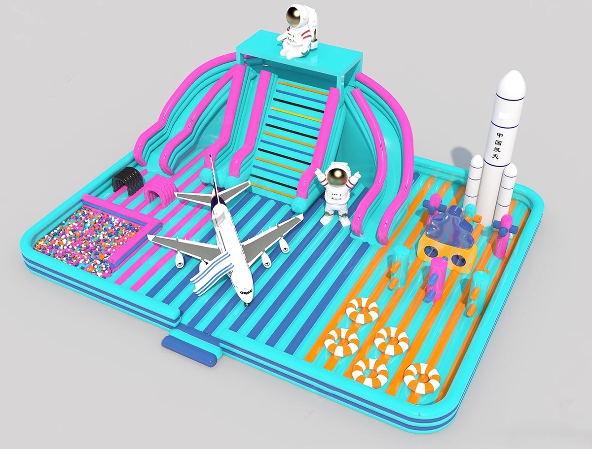 图片[27]-草图大师商场室内儿童乐园游乐场淘气堡设施城堡海洋球设备SU模型-大怪兽分享