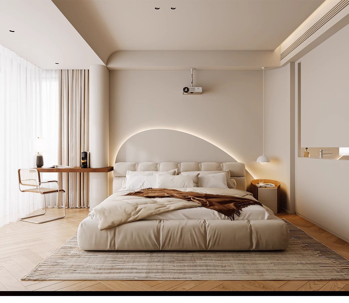 图片[25]-一居室两二居室一厅小户型装修设计实景效果图现代室内参考图全屋-大怪兽分享