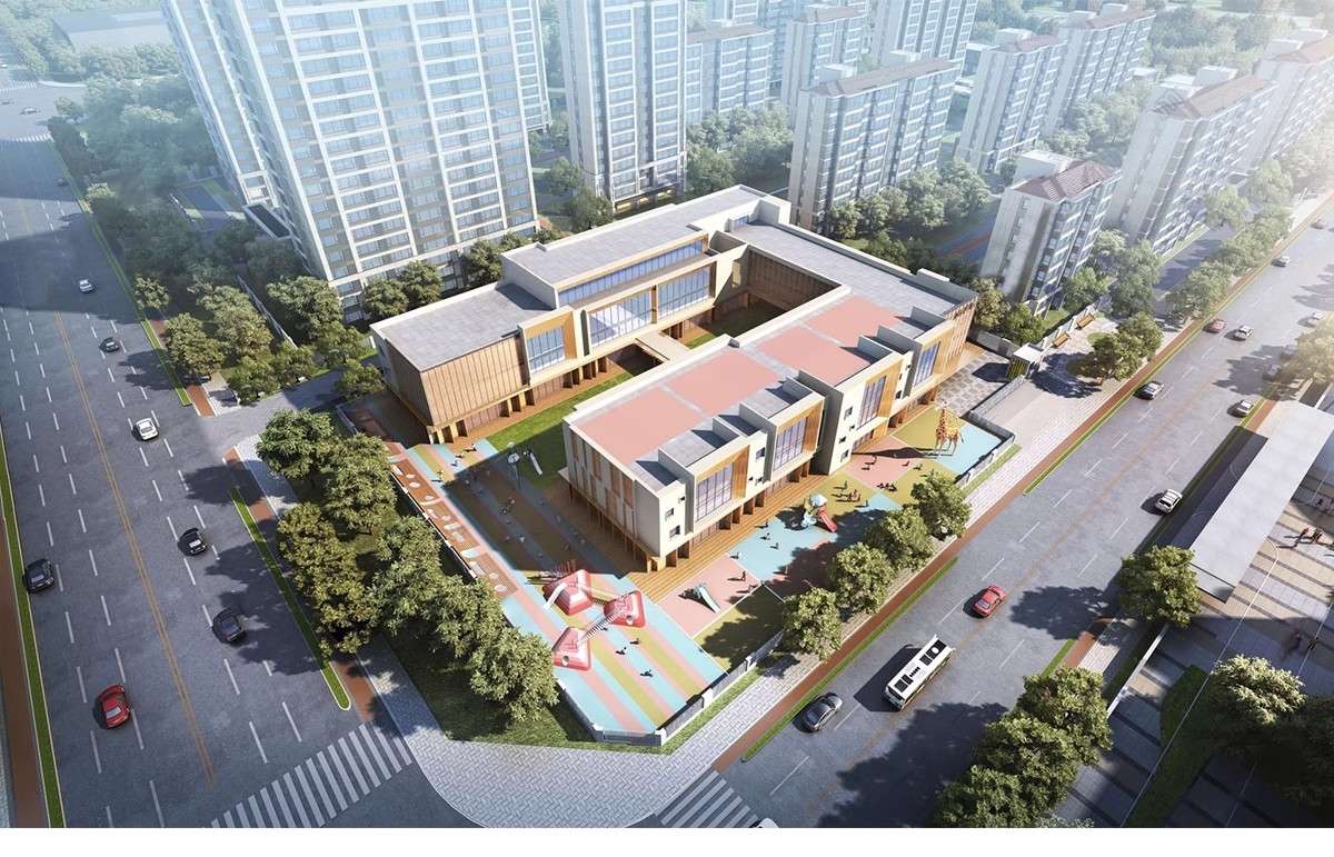 图片[27]-幼儿园景观建筑园林户外活动场地教学学校外观su模型草图大师素材-大怪兽分享