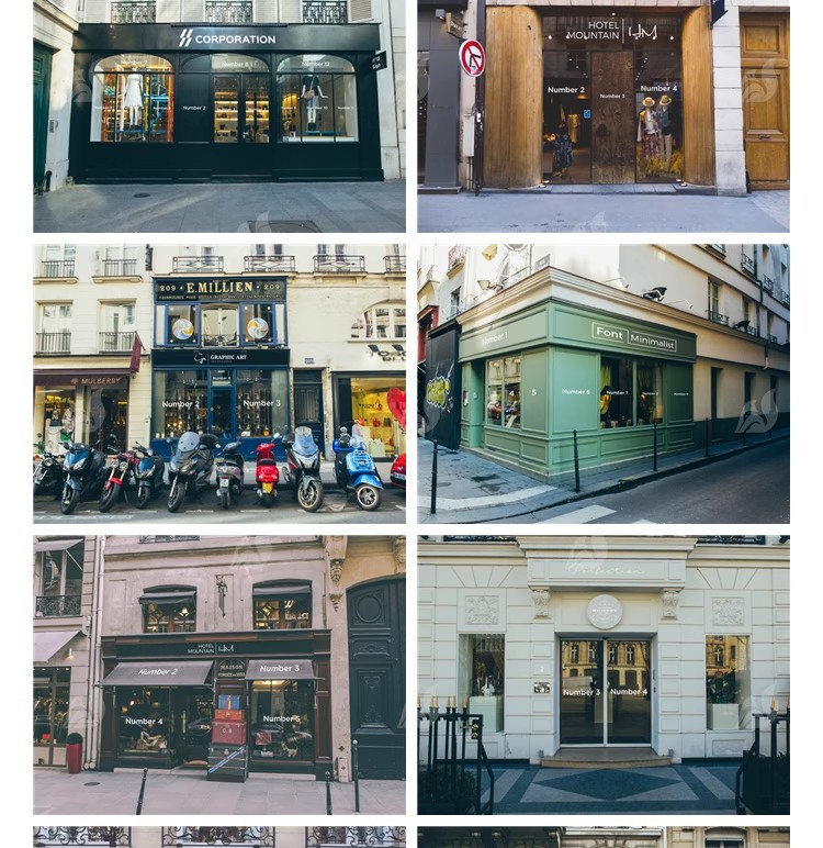 图片[14]-店面门店奶茶门头样机商铺主视觉店招VI贴图logo展示PSD设计素材-大怪兽分享