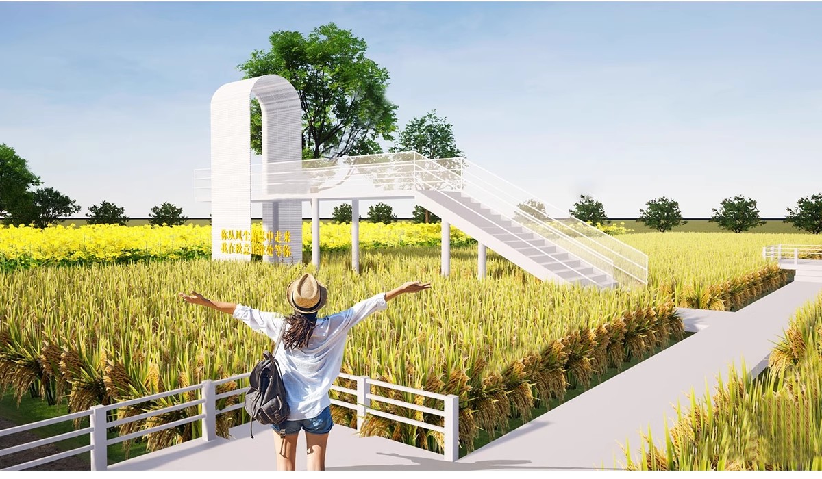 图片[29]-美丽乡村稻田农庄民宿餐厅咖啡厅景观田园公园野餐露营网红SU模型-大怪兽分享