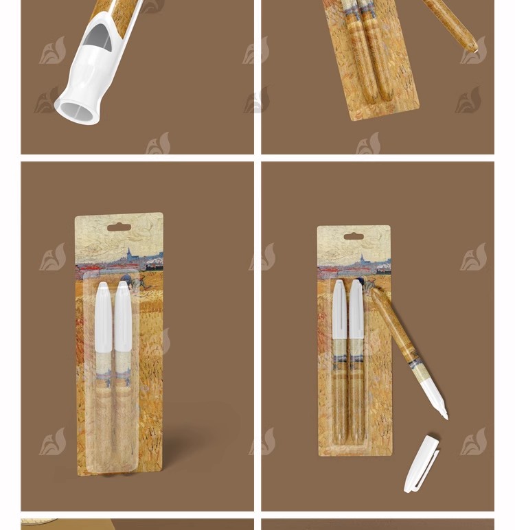 图片[15]-美术馆艺术品牌文具包装VI文创产品周边提案3D样机PSD设计素材ps-大怪兽分享