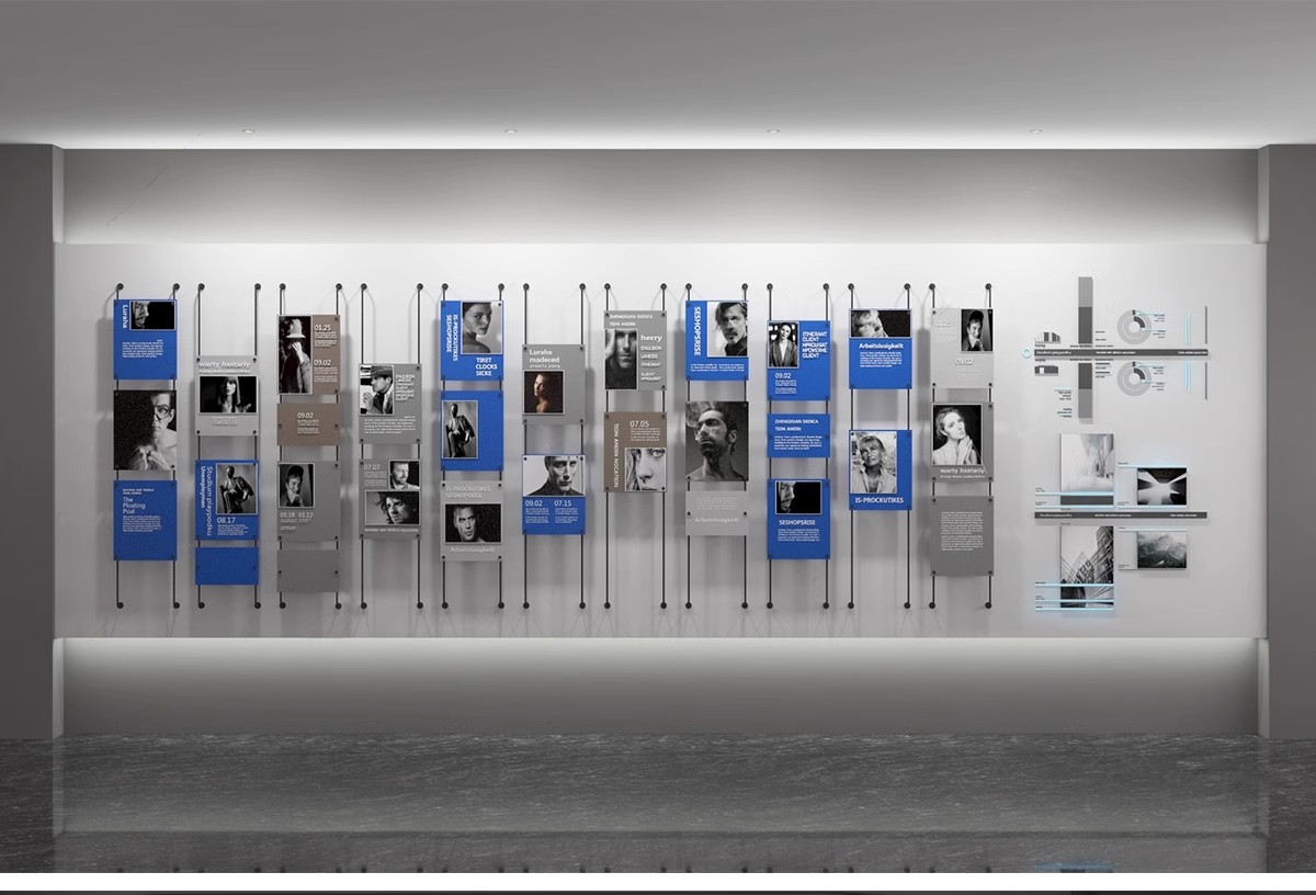 图片[28]-2025现代企业发展宣传文化墙3D模型员工业绩墙报3Dmax源文件素材-大怪兽分享