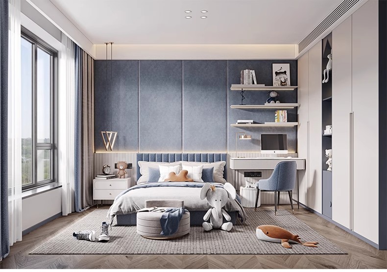 图片[29]-儿童房装修设计效果图婴儿房青少年小男女孩卧室家装布置家具素材-大怪兽分享