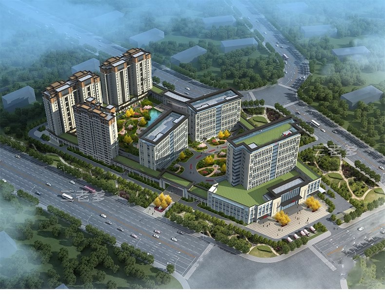 图片[28]-现代社区养老院建筑福利院疗养中心老年住宅公寓草图大师SU模型库-大怪兽分享