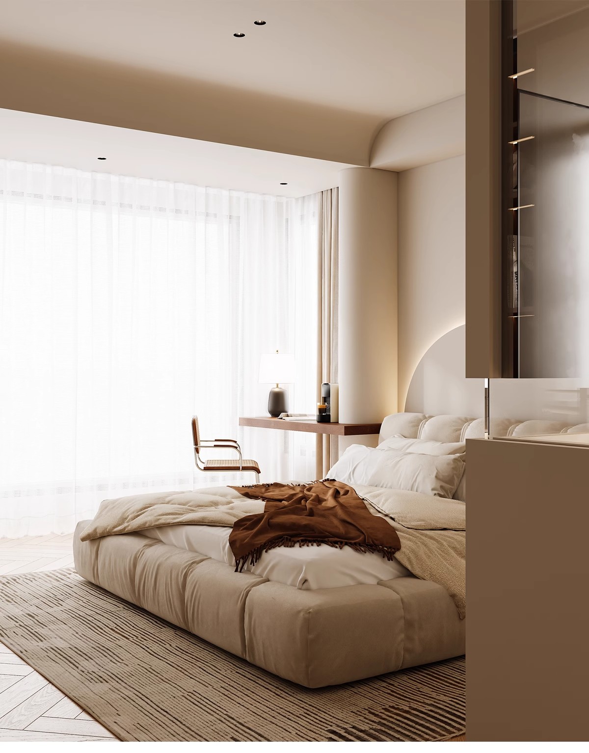 图片[26]-一居室两二居室一厅小户型装修设计实景效果图现代室内参考图全屋-大怪兽分享