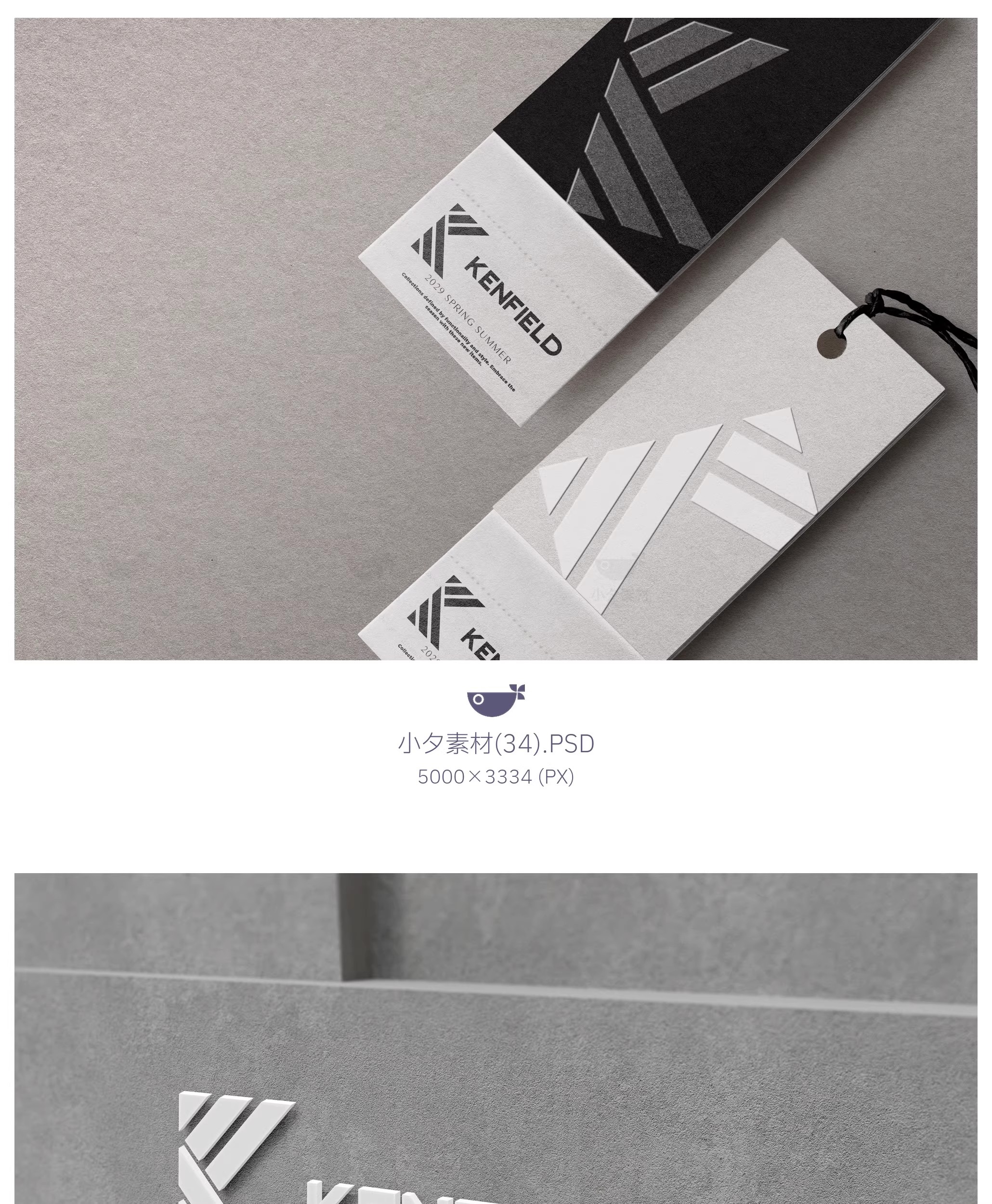 图片[29]-37套 服装品牌吊牌包装品牌全案文创样机模板PSD设计素材-大怪兽分享