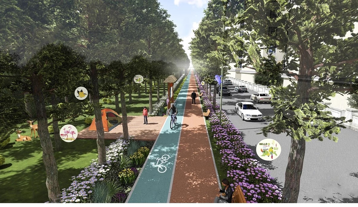 图片[29]-人行道步行道塑胶跑道su模型健身绿道骑行景观道路公园游草图大师-大怪兽分享