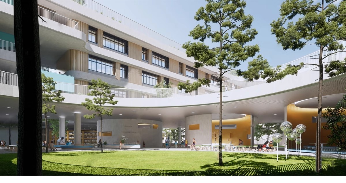 图片[29]-校园景观学校文化广场小学中学大学中庭绿地设计草图大师su模型库-大怪兽分享