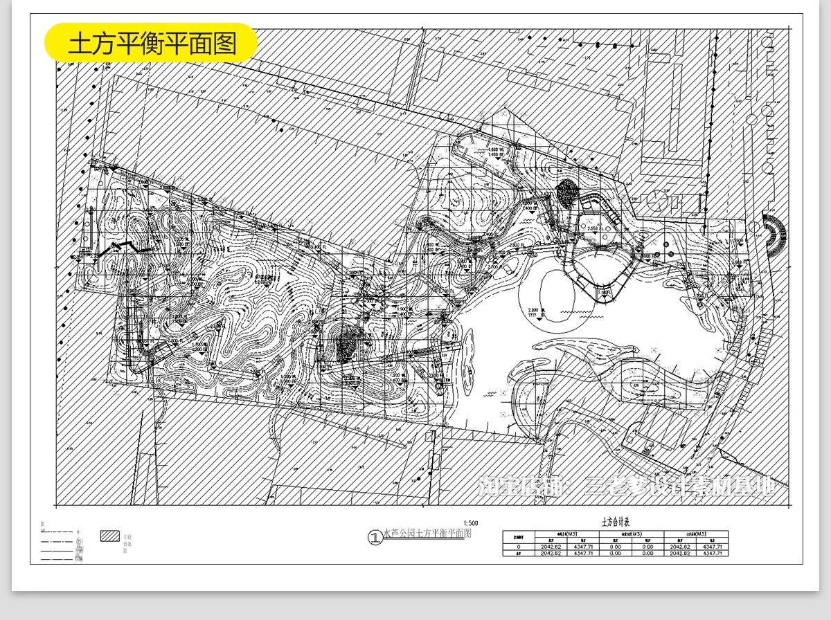 图片[29]-滨水公园湿地带状生态河道图纸景观平面方案设计平面图CAD施工图-大怪兽分享