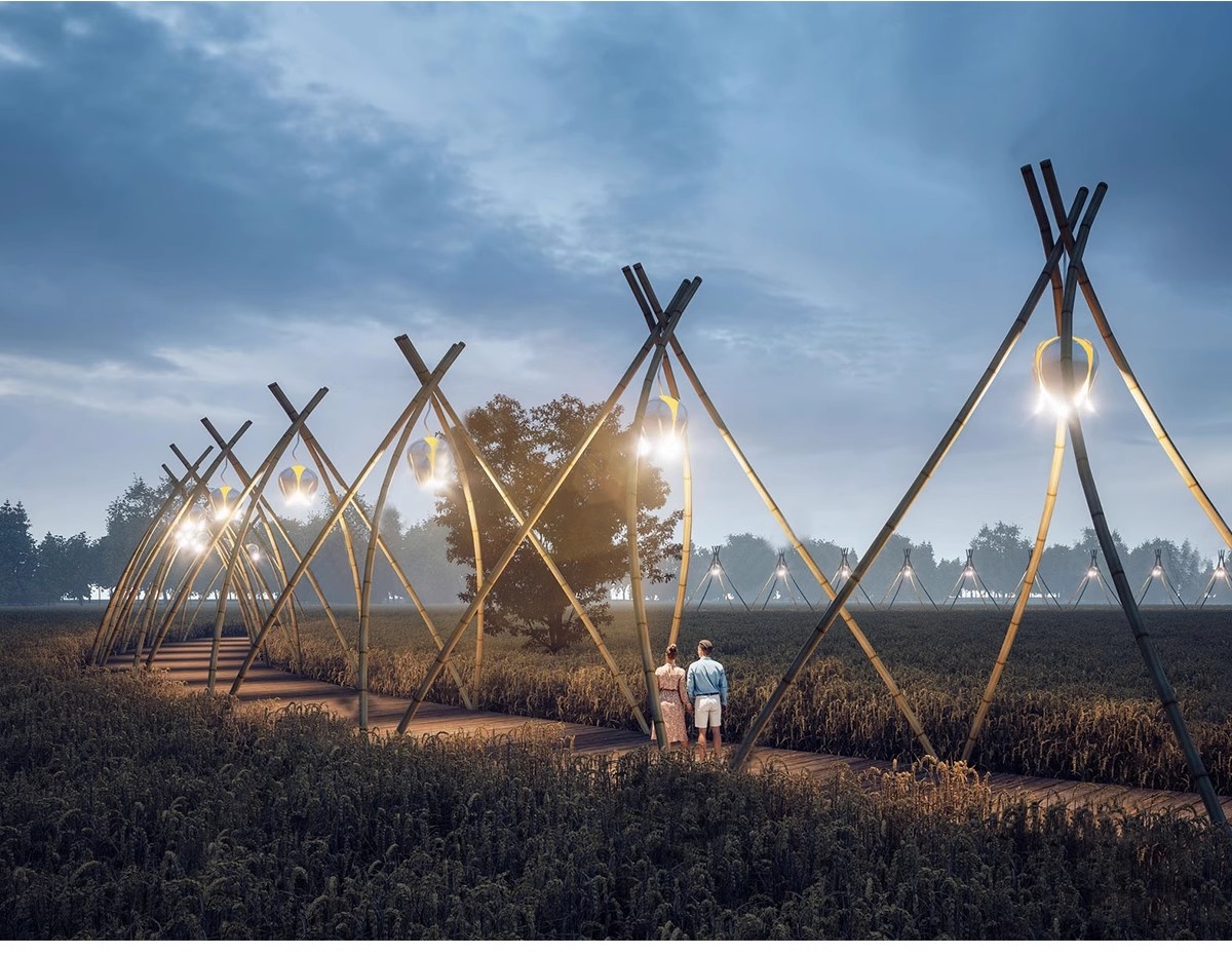 图片[30]-美丽乡村稻田农庄民宿餐厅咖啡厅景观田园公园野餐露营网红SU模型-大怪兽分享