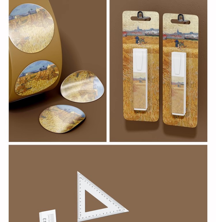 图片[16]-美术馆艺术品牌文具包装VI文创产品周边提案3D样机PSD设计素材ps-大怪兽分享