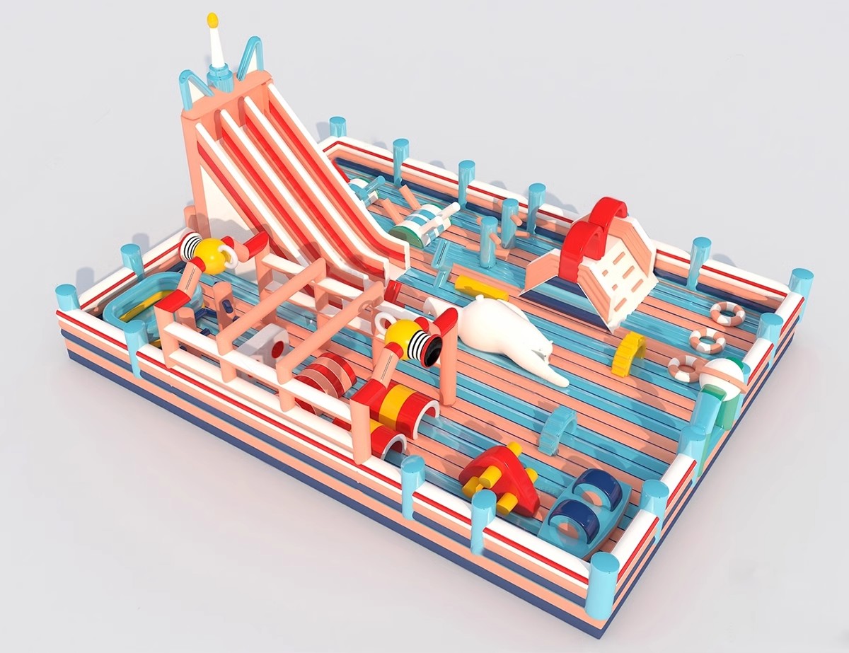 图片[29]-草图大师商场室内儿童乐园游乐场淘气堡设施城堡海洋球设备SU模型-大怪兽分享