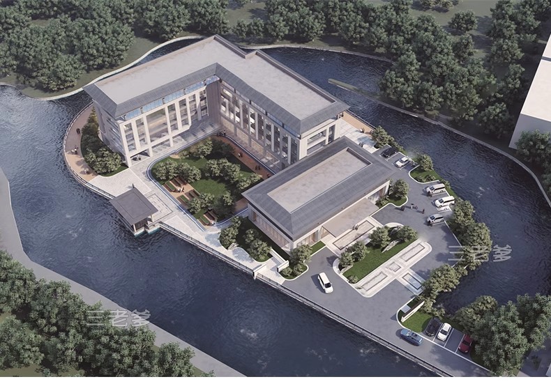 图片[29]-现代社区养老院建筑福利院疗养中心老年住宅公寓草图大师SU模型库-大怪兽分享