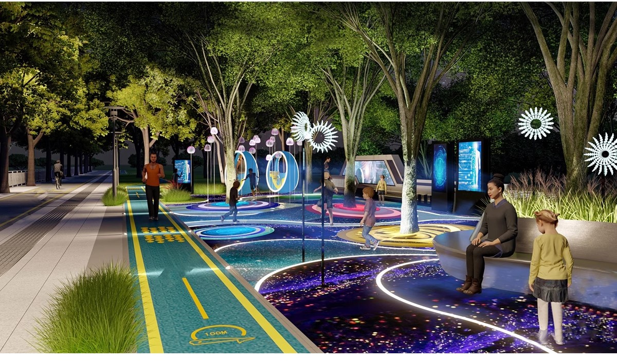 图片[30]-人行道步行道塑胶跑道su模型健身绿道骑行景观道路公园游草图大师-大怪兽分享